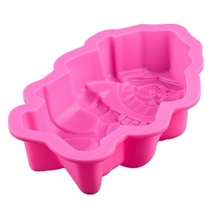 M&F DIY Santa Claus Chocolate Mold Candy Cake Decoration Pastry Tools Christmas Gift