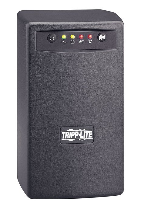 Tripp Lite SMART550USB 550VA 300W UPS Battery Back Up Tower AVR 120V USB RJ11, 6 Outlets N2
