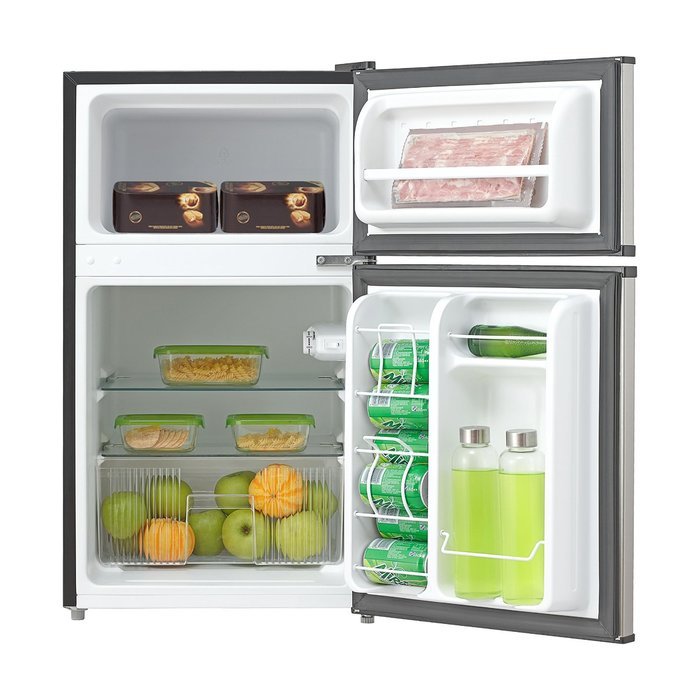 Whynter MRF-310DB Compact Double Door Energy Star Refrigerator/Freezer, 3.1 Cubic Feet N10