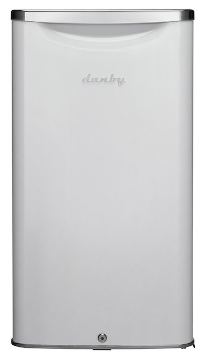 Danby DAR033A6PDB 3.3CF Contemporary Classic Refrigerator Pearl Metallic White N3