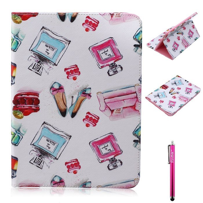 Galaxy Tab 4 10.1 Case, High Quality PU Leather Wallet Case [Card Slots] Damage Resistance and Kickstand Feature... N644