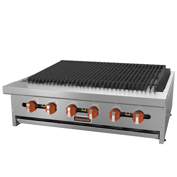 MVP Group SRRB-36 Gas Radiant Broiler, 36", Grey