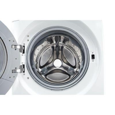 LG Electronics WM3370HWA 4.3 cu. ft. High-Efficiency Front Load Washer with Steam in White, ENERGY STAR White