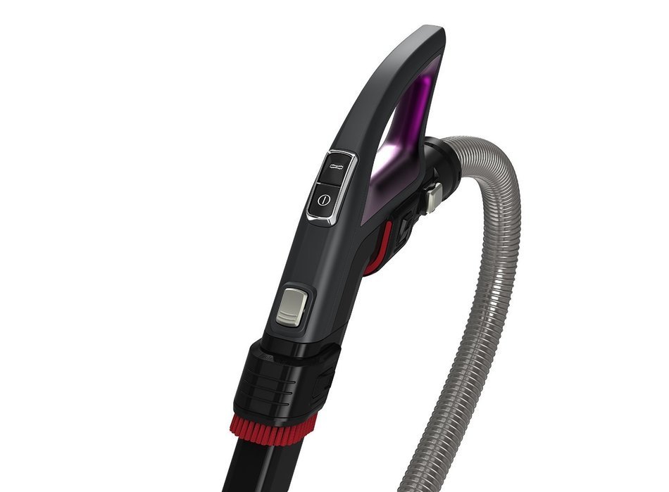 Bissell 1233 C4 Cyclonic Canister Vacuum, Bagless, Corded (Complete Set) w/ Bonus: Premium Microfiber Cleaner... N5
