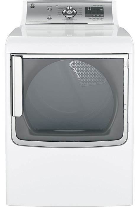 GE GTD86ESSJWS 7.8 Cu. Ft. White Electric Dryer - Energy Star