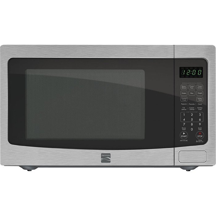 1.6 cu. ft. Countertop Microwave 1100 Watts Stainless Steel 73163 Dent