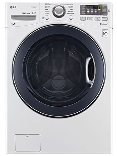 LG WM3570HWA 27-Inch Front-Load Washer with 4.3 Cubic Feet Capacity, White