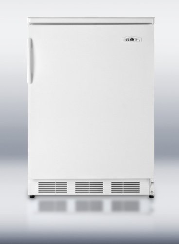 5.5 cu. ft. All-Refrigerator with Automatic Defrost Hidden Evaporator Adjustable Shelves Door Storage Interior...