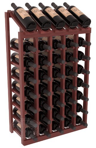 Wine Racks America Redwood 5 Column 8 Row Display Top Kit. 13 Stains to Choose From! N4