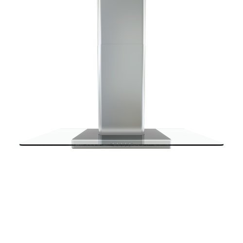 Zephyr BFG-E36AG 600 CFM 36 Inch Wide Wall Mounted Range Hood with Halogen Light, Stainless Steel with Glass N2