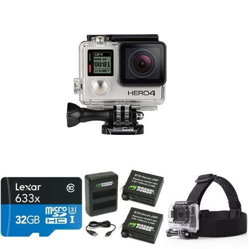 GoPro HERO4 SILVER Starter Bundle