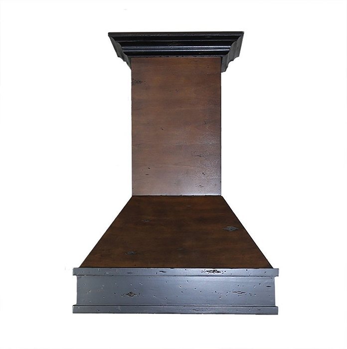 Z Line 329AH-36 1200 CFM Wooden Wall Mount Range Hood, 36", Antigua/Hamilton N2