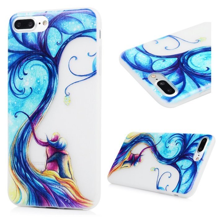 Badalink iPhone 7 Plus Case (5.5") Shockproof Drop Protection Soft TPU Flexible Easy Grip Bumper Slim Protective... N63