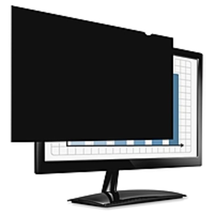 Fellowes 4815201 PrivaScreen Blackout Privacy Filter - 18.5 Wide Black - 18.5Monitor