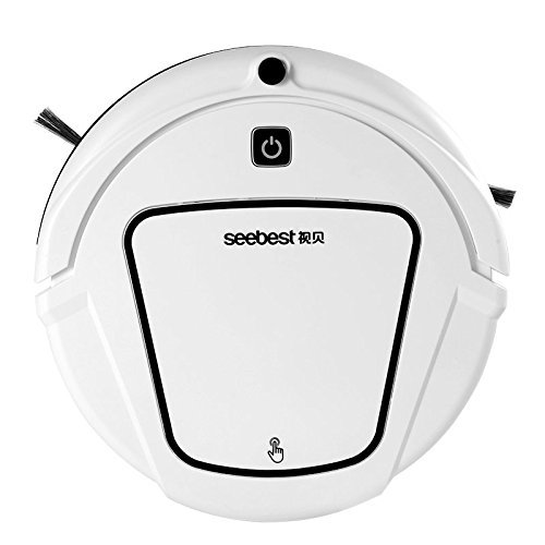 Seebest D720 Intelligent Vacuum Robot Floor Cleaner for Hardwood Flooring and Hard Carpets, White N2