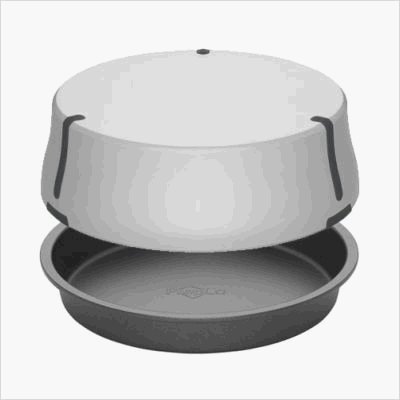 PrepCo Bake Porter Cake Pan in Grey (Set of 2)