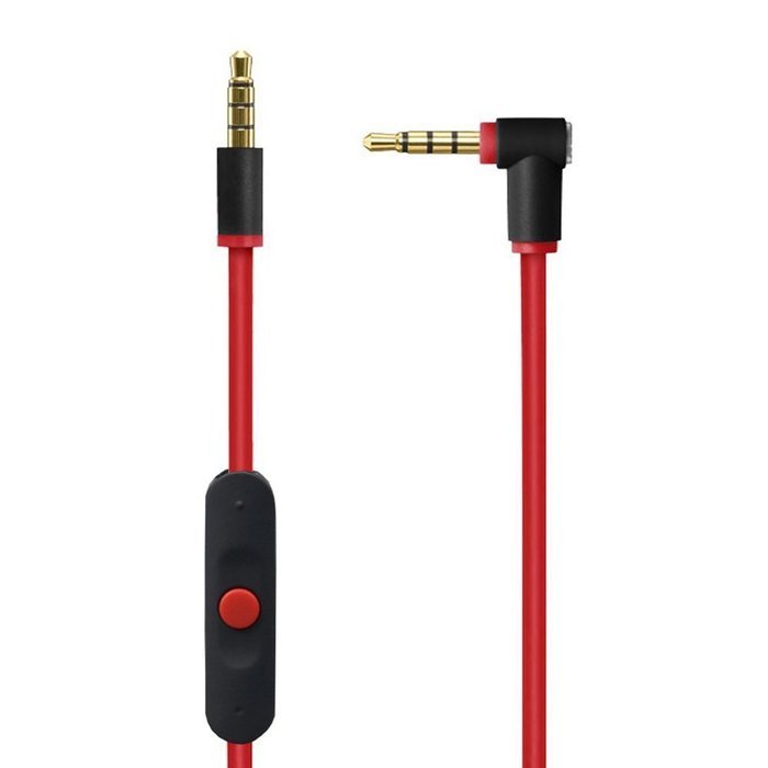 LingAo New 2.0 Version Replacement Beats Audio Cable with Inline Remote / Microphone for Beats Studio 2.0 Solo... N3