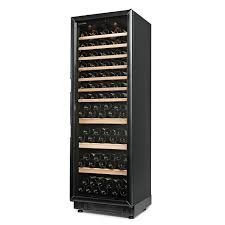 Eurodib EDBMTVD Wine Cellar with Black Glass Door