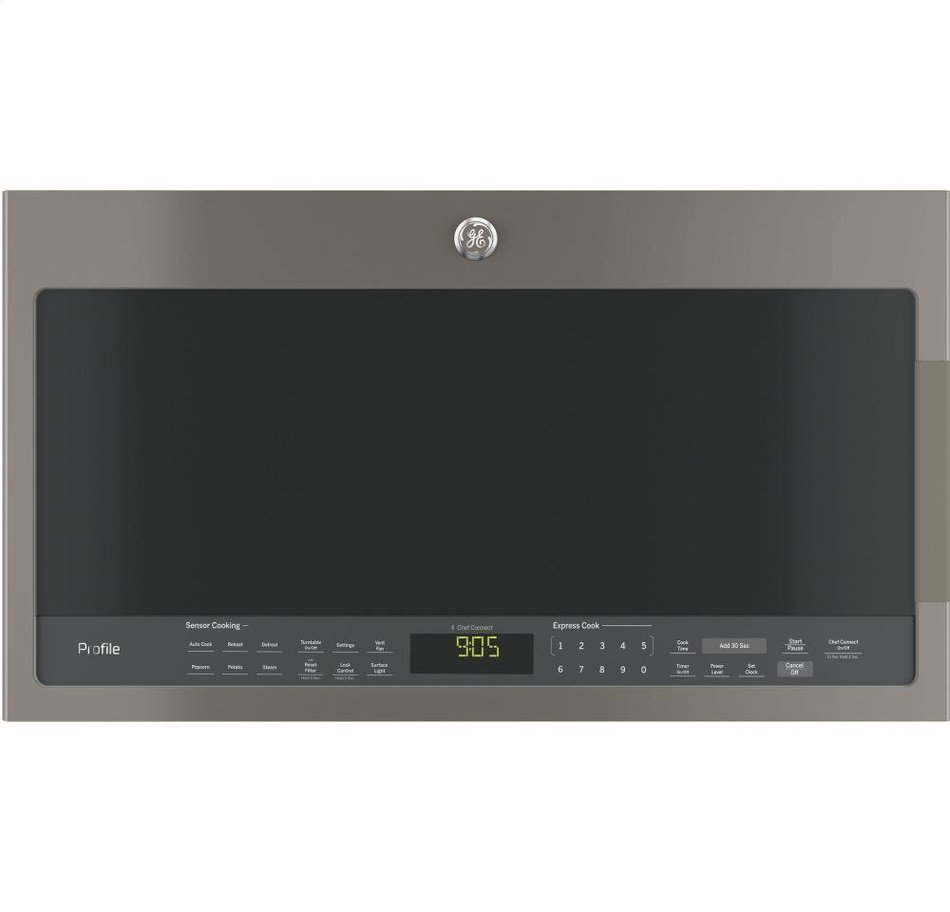 GE PVM9005EJES Profile 2.1 Cu. Ft. Slate Over-the-Range Microwave N8