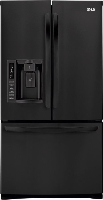 LG LFX28979SB27.5 Cu. Ft. Black French Door Refrigerator - Energy Star N4