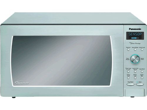 Panasonic NN-SD797S Stainless 1250W 1.6 Cu. Ft. Countertop/Built-in Microwave with Inverter Technology