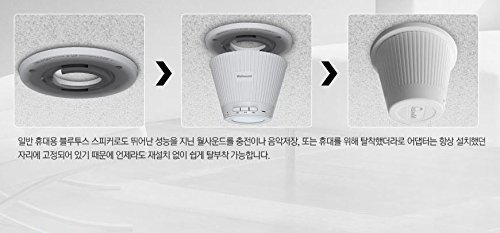 2pcs Set of Wallsound Bluetooth Speaker For Noisy Neighbors Inter noise, high-output woofers (English Manual) N3