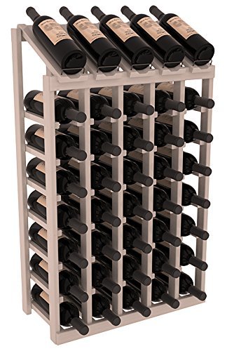 Wine Racks America Ponderosa Pine 5 Column 8 Row Display Top Kit. 13 Stains to Choose From! N7