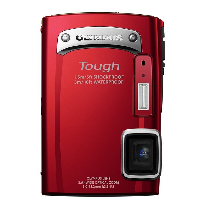 OLYMPUS TOUGH TG-310 RED - International Version (No Warranty) N4