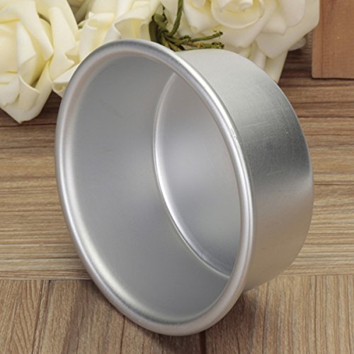 Bluelover Aluminum Alloy Non Sticky Round Cake Mould Baking Pan Bakeware N5