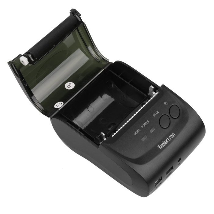 Koolertron 58mm Portable Bluetooth 4.0 Wireless Receipt Thermal Printer,Compatible With Apple And Android