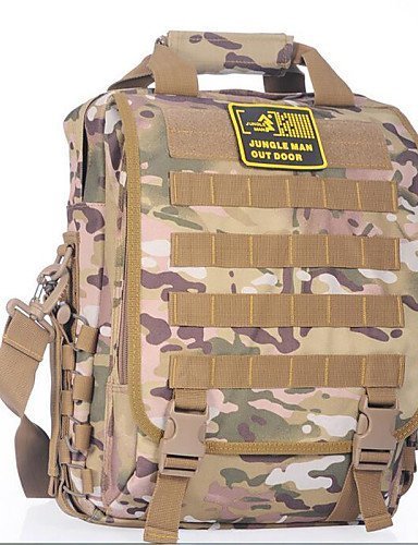 SB@Camouflage Multifunctional Nylon Backpack for Hunting/Fishing/Camping Hiking , orange
