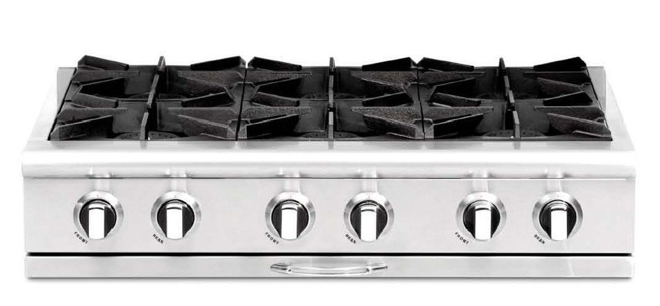 Capital CGRT366N Capital 36 Gas Range Top 6 Burners N2