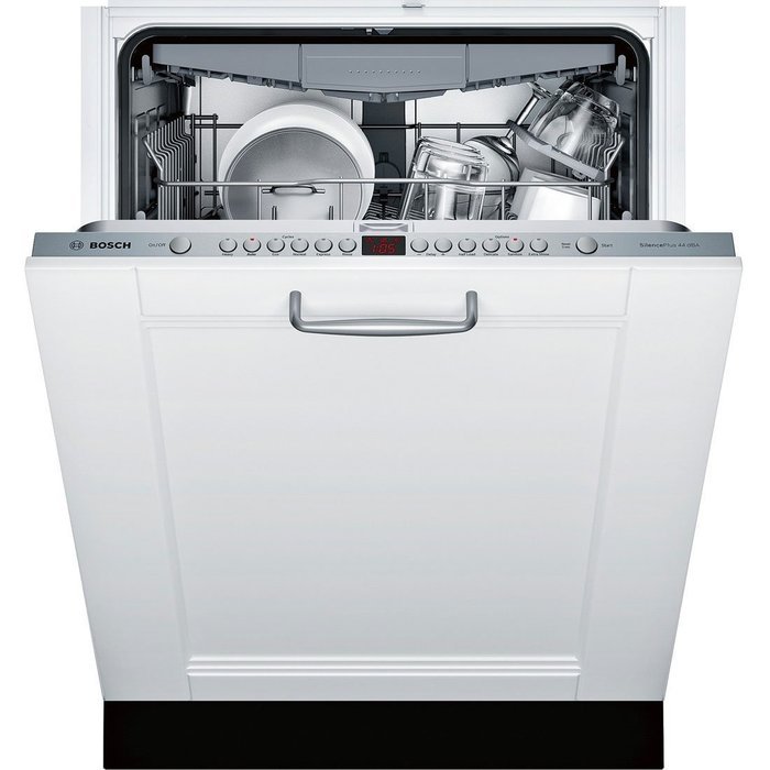 Bosch SGV68U53UC 24" 800 Series Energy Star Rated Dishwasher ADA Compliant Stainless Steel Tub and ActiveTab Tray...