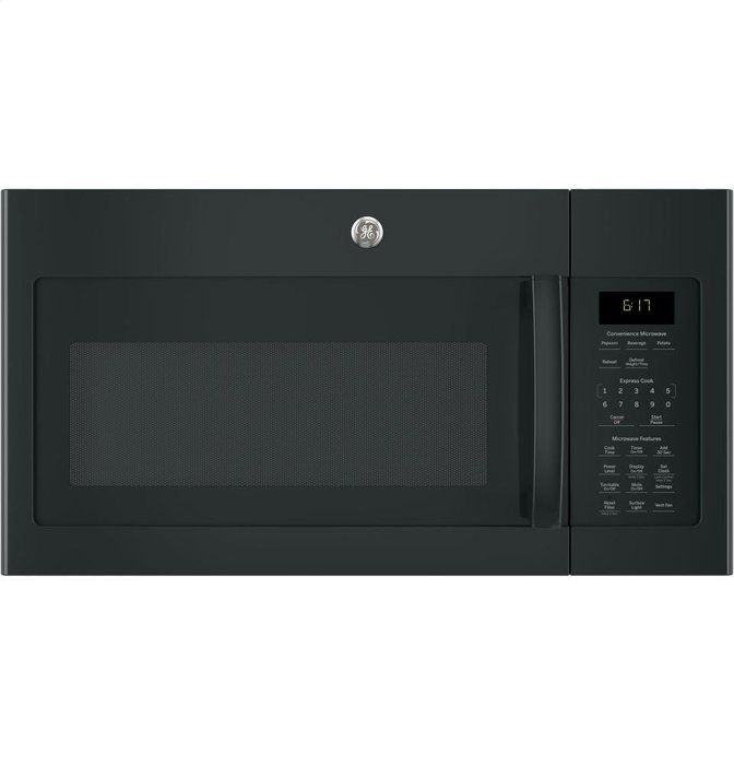 GE JVM6172DKBB 30" Over-the-Range Microwave Oven in Black N2