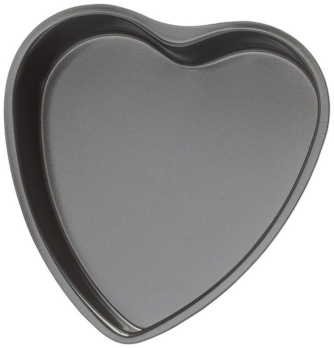 Patisse Nonstick Heartshape Pan, 7 7/8-Inch, Black