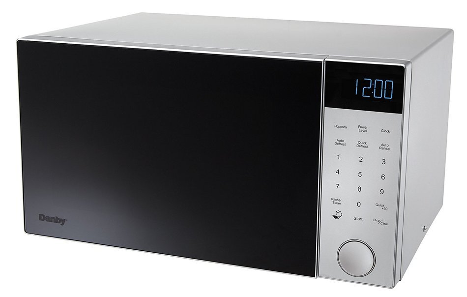 Danby 1.2 cu.ft. Nouveau Wave Microwave Oven, 1200 Watts, Brushed Silver N7