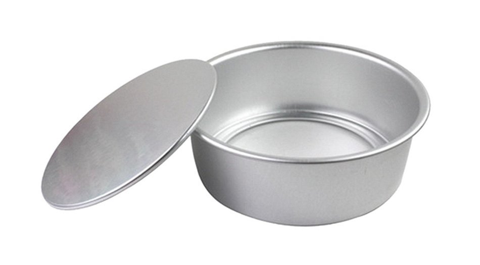 EOZY Aluminum Alloy Bakeware Round Mousse Cake Pan 8-inches N4