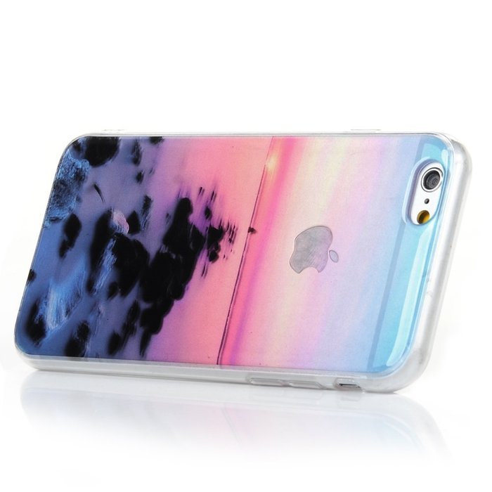 i6/i6S (4.7")Case,i6plus/i6splus Case (5.5") Soft TPU Shockproof Translucent Rubber Skin Gel Fancy Scenery Series... N7