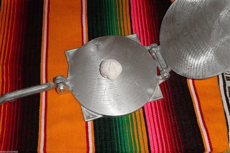 7 INCH Tortilla Chapati Flatbread Press Aluminum Tortilladora-Aluminum Press 7 inch N8