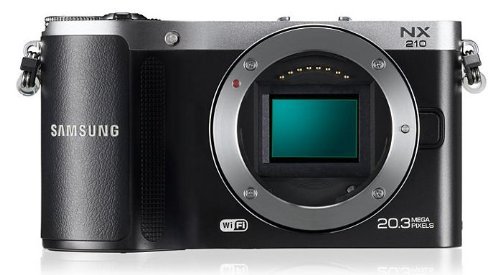 Samsung NX210 Mirrorless Wi-Fi Digital Camera Body Only (Black) N3