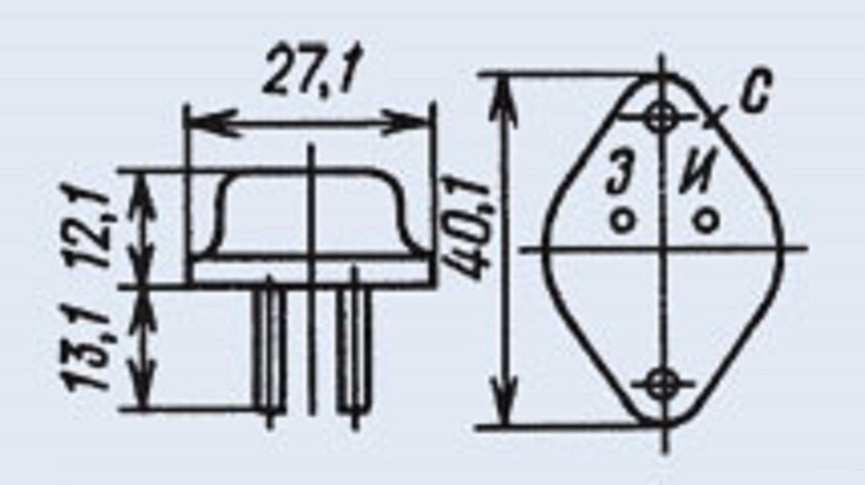 Transistor silicone KP809B analogue IXTP3N80A USSR 1 pcs N2
