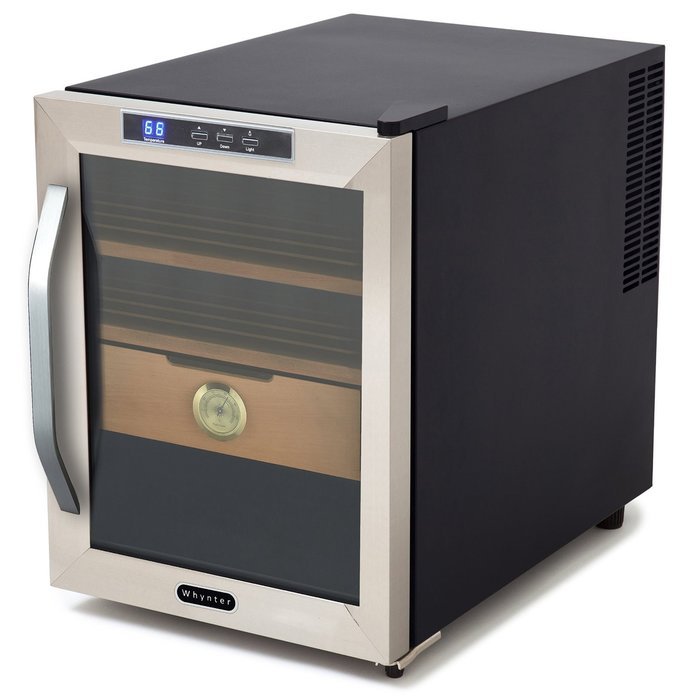 Best Freestanding Thermo-Electric Cigar Humidor Humidifier Storage Box Cooler Set System- This Unit Is For The...