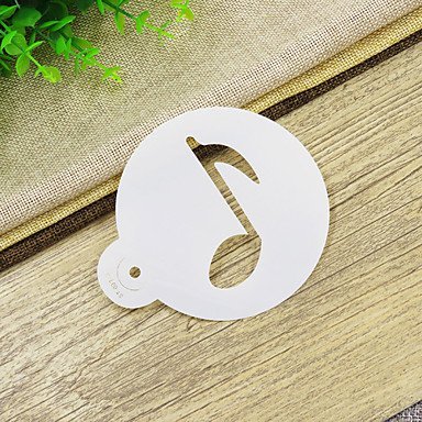 Y&XL&H Musical Cookie Stencil, Stencil for Cake Decorating N4