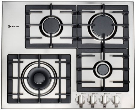 Designer 24" Gas Cooktop with 4 Burners