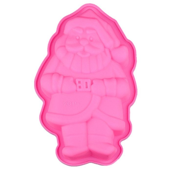 M&F DIY Santa Claus Chocolate Mold Candy Cake Decoration Pastry Tools Christmas Gift N2