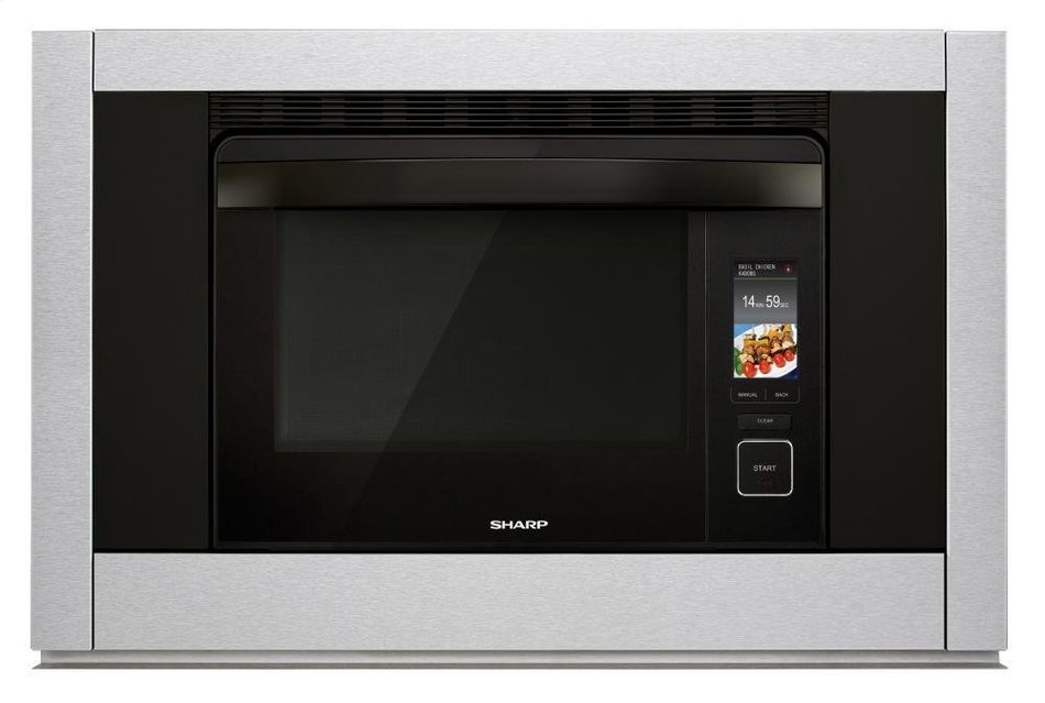 Sharp SSC3088AS 1.1 Cu. Ft. Capacity Sharp Steam Plus Oven with Air Direct Plus, Smart and Easy Controls, Smart... N4