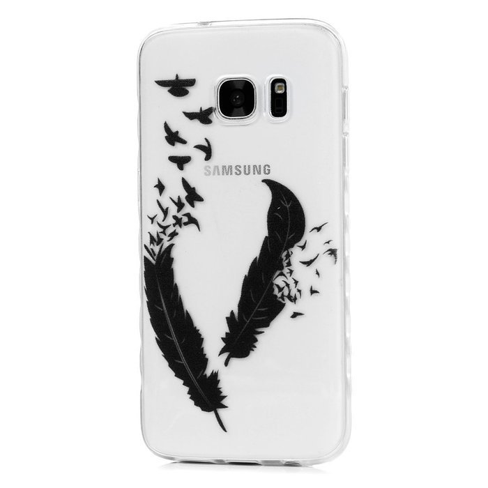 Badalink Galaxy S7 Case Shock-Absorbing Drop Protection TPU Bumper Protective Back Cover Slim-Fit Flexible Easy... N71