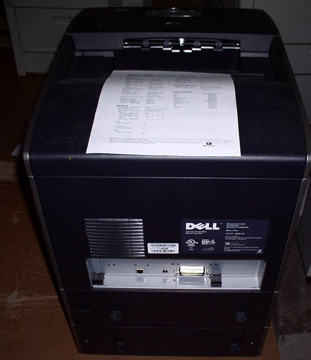 Dell 5100CN Laser Printer W/Toners, NetWork & Prints N8