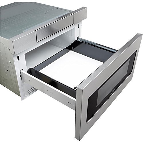 SHARP SMD3070AS Microwave Drawer Oven, 30", Stainless Steel N2