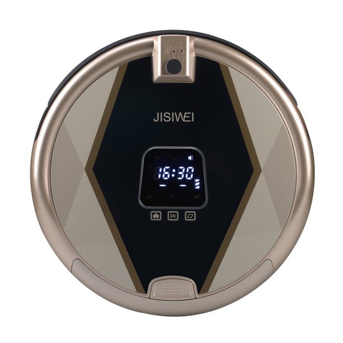 Anself JISIWEI Intelligent Automatic Vacuum Cleaner Robot with 1080p Camera WiFi Infrared/APP Remote Control N4
